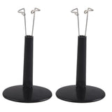 Maxbell Black Adjustable Doll Stand Display Holder15-18cm for Doll Teddy Bear