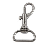Maxbell 8x10pcs Swivel Trigger Snap Hooks Silver 40x23mm