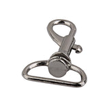 Maxbell 20x Lobster Clasps Trigger Swivel Snap Hook Clip Nickle Dog Lead Horse 40mm+34mm