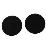Maxbell Ladies Round Breast Sticker Disposable Nipple Covers Black