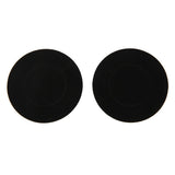 Maxbell Ladies Round Breast Sticker Disposable Nipple Covers Black