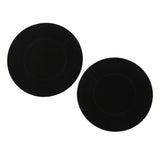 Maxbell Ladies Round Breast Sticker Disposable Nipple Covers Black