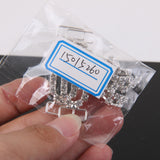 Maxbell DIY Tassel Rhinestone Bikini Connector Crystal Buckle Metal Chain Swimwear