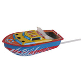 Maxbell 9xClassic Candle Powered Speed Boat Ship Tin Toys Water Handmade Decorations