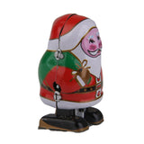 Maxbell Christmas Santa Claus Wind Up Tin Toy