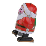 Maxbell Christmas Santa Claus Wind Up Tin Toy
