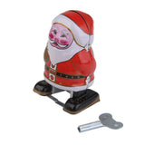 Maxbell Christmas Santa Claus Wind Up Tin Toy