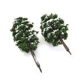 Maxbell 40x 1/150 N Scale Model Trees Train Layout Winter Snow Scenery Landscape Trees