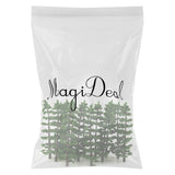 Maxbell 20PCS Plastic Fir Tree Model Train Scenery Landscape HO 1:100 - Aladdin Shoppers