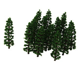 Maxbell 20PCS Plastic Fir Tree Model Train Scenery Landscape HO 1:100 - Aladdin Shoppers