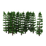 Maxbell 20PCS Plastic Fir Tree Model Train Scenery Landscape HO 1:100 - Aladdin Shoppers