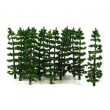 Maxbell 20PCS Plastic Fir Tree Model Train Scenery Landscape HO 1:100 - Aladdin Shoppers