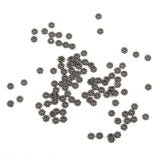 Maxbell 6x100x Snowflake Flower Spacer Beads Charms Jewelry DIY Crafts 4mm Metalic