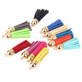 Maxbell 3x12Pcs Colorful Velvet Tassel Charms Pendants for Bags Key Chains DIY 4.3cm