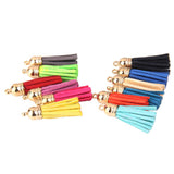 Maxbell 3x12Pcs Colorful Velvet Tassel Charms Pendants for Bags Key Chains DIY 4.3cm
