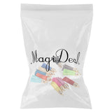 Maxbell 3x12Pcs Colorful Velvet Tassel Charms Pendants for Bags Key Chains DIY 4.3cm