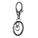 Maxbell 10pcs Trigger Clasp Swivel Clip Key Ring Bag Charms Finding for Keyring Hook