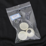 Maxbell 2 pairs Half Round Hollow Eyeballs 30mm for Doll Mask Skull Halloween Prop