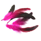 Maxbell Bulk Sale 100PCS Beautiful Rooster Feathers 12-18cm / 4-7inch Craft Red/Pink