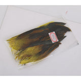 Maxbell 4x50pcs Beautiful Rooster Feathers Fringe Decoration Home Craft DIY Yellow