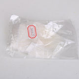 Maxbell 1 Yard Rooster Feather Fringe Trim for Sewing Costume Crafts White