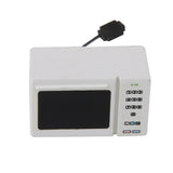 Maxbell White Microwave Oven for 1/12 Dollhouse Kitchen Miniature
