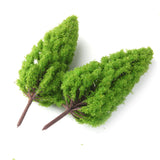 Maxbell 40pcs Tower Shaped Trees Model Train Railway Scenery Layout 1:50-400 HO N Z