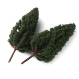 Maxbell 4x20pcs Tower Shaped Trees Model Train Scenery Landscape 1:50-400 Green 105