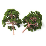 Maxbell 20 Dark Green/Green Banyan Tree Model Train Garden Street Layout HO 1:75 Scale