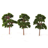 Maxbell 20 Dark Green/Green Banyan Tree Model Train Garden Street Layout HO 1:75 Scale