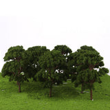 Maxbell 20 Dark Green/Green Banyan Tree Model Train Garden Street Layout HO 1:75 Scale