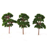 Maxbell 20 Dark Green/Green Banyan Tree Model Train Garden Street Layout HO 1:75 Scale