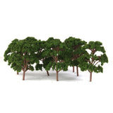 Maxbell 20 Dark Green/Green Banyan Tree Model Train Garden Street Layout HO 1:75 Scale