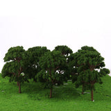 Maxbell 20 Dark Green/Green Banyan Tree Model Train Garden Street Layout HO 1:75 Scale