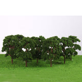 Maxbell 20 Dark Green/Green Banyan Tree Model Train Garden Street Layout HO 1:75 Scale