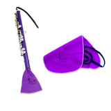 Maxbell 6xLADE Cleaning Cloth aus Artificial chamois for Wind Music Instruments Purple