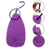 Maxbell 6xLADE Cleaning Cloth aus Artificial chamois for Wind Music Instruments Purple