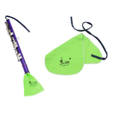 Maxbell 3xLADE Cleaning Cloth aus Artificial chamois for Wind Music Instruments Green