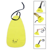 Maxbell 3xLADE Cleaning Cloth aus Artificial chamois for Wind Music Instruments Yellow