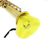 Maxbell 3xLADE Cleaning Cloth aus Artificial chamois for Wind Music Instruments Yellow