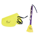 Maxbell 4xLADE Cleaning Cloth aus Artificial chamois for Wind Music Instruments Yellow