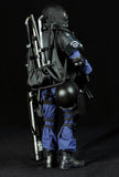 Maxbell 1/6 SWAT Police Door Breacher & Attack Dog Shepherd Action Figure Toys