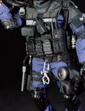 Maxbell 1/6 SWAT Police Door Breacher & Attack Dog Shepherd Action Figure Toys