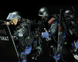 Maxbell 1/6 SWAT Police Door Breacher & Attack Dog Shepherd Action Figure Toys