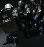 Maxbell 1/6 SWAT Police Door Breacher & Attack Dog Shepherd Action Figure Toys