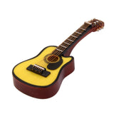 Maxbell 15x1:12 Dollhouse Miniature Music Instrument Acoustic Guitar