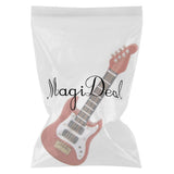 Maxbell 1:12th Dollhouse Miniature Music Instrument Red Electric Guitar