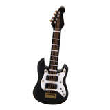 Maxbell 1:12 Dollhouse Miniature Music Instrument Black Electric Guitar