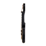 Maxbell 1:12 Dollhouse Miniature Music Instrument Black Electric Guitar