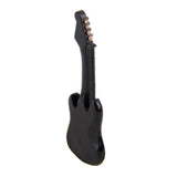 Maxbell 4x1:12 Dollhouse Miniature Music Instrument Black Electric Guitar